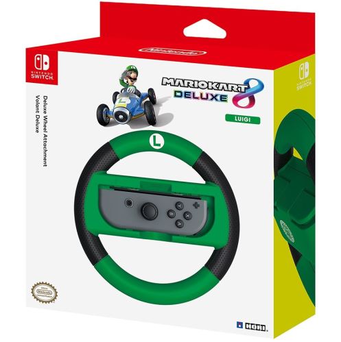 [Nintendo Switch] Mario Kart 8 Deluxe - Racing Wheel Controller (Luigi) (nový)