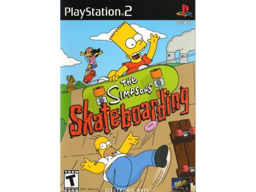 PS2 Simpsonovi - The Simpsons Skateboarding