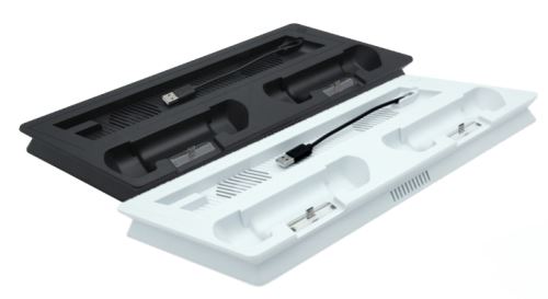 [PS4] Multifunkční chladící stojan s nabíječkou PS4 SLIM - různé barvy (nový)