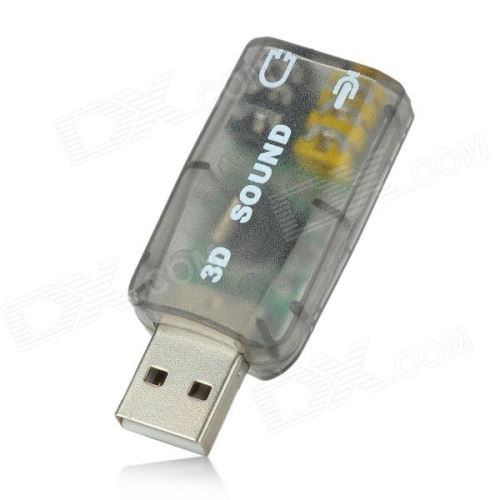 [PC] Externí USB zvuková karta - 3D Sound