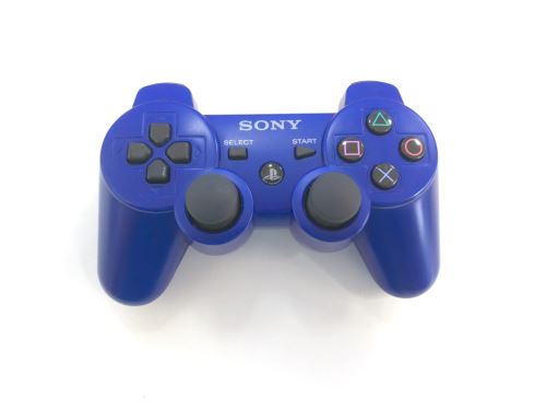 [PS3] Bezdrátový Ovladač Sony Dualshock - modrý (estetické vady)