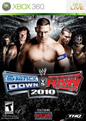Xbox 360 Smackdown Vs Raw 2010 (bez obalu)