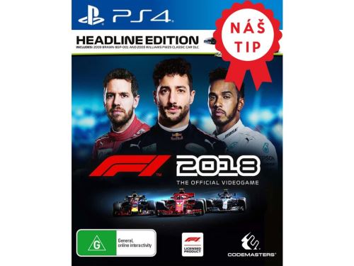 PS4 F1 2018 - Headline Edition (nová)