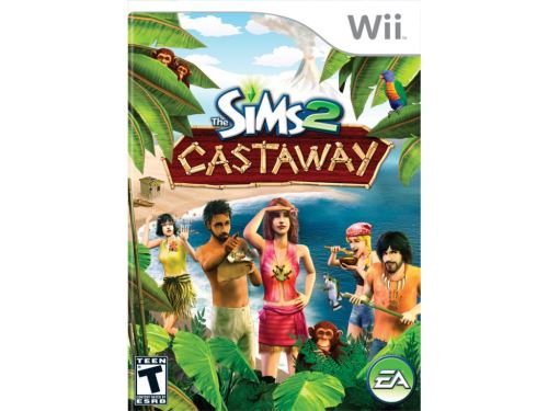 Nintendo Wii The Sims 2 Castaway - Trosečníci