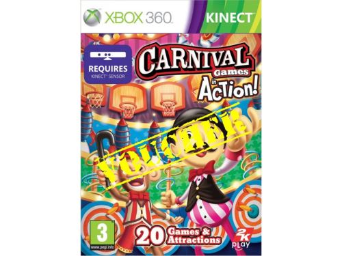 Voucher Xbox 360 Carnival Games In Action