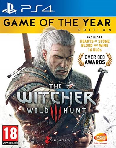 PS4 The Witcher 3: Wild Hunt, Zaklínač 3: Divoký hon - Edice Hra roku (CZ) (nová)