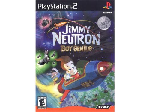 PS2 Jimmy Neutron Boy Genius