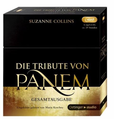 CD Hunger Games - Complete edition 6 MP3-CDs (Die Tribute von Panem, Gesamtausgabe)(Nový)