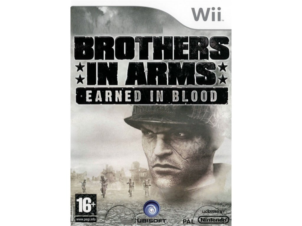 wii brothers in arms earned in blood