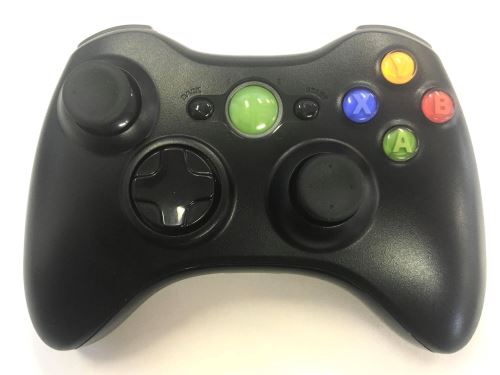 [Xbox 360] Bezdrátový Ovladač Microsoft - černý (estetická vada)