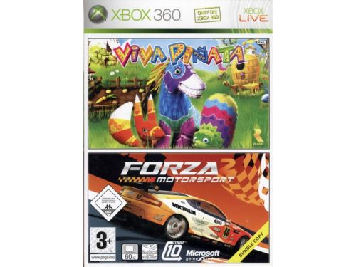 Xbox 360 Viva Piňata (CZ) + Forza motorsport 2 (CZ) (double pack)