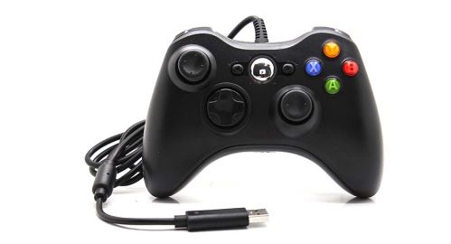 [Xbox 360] Drátový Ovladač - černý