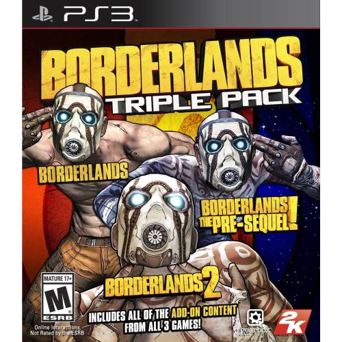 PS3 Borderlands Triple Pack (nová)