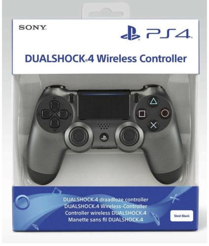 [PS4] Dualshock Sony Ovladač V2 - Steel Black (nový)