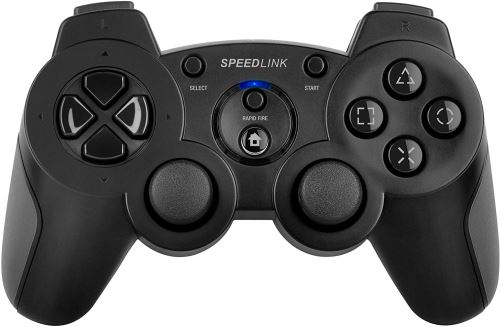 [PS3] Bezdrátový Ovladač Speedlink Strike FX-6 - černý