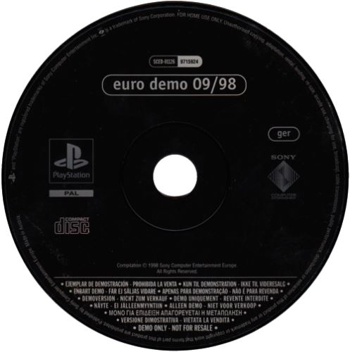 PSX PS1 Demo Winter Releases '98 (SCED-01441#) (bez obalu)