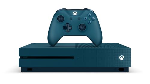 Xbox One S 500 GB (Plná verze s DVD mechanikou) - Modrá