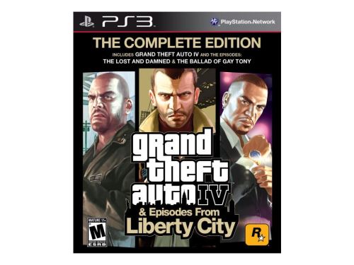 PS3 GTA 4 Grand Theft Auto IV The Complete Edition (nová)