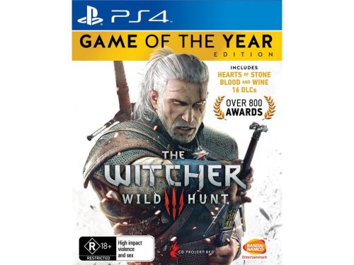 PS4 The Witcher 3: Wild Hunt, Game of The Year Edition