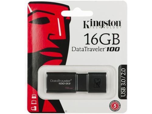 Kingston DataTraveler 100 G3 16GB (DT100G3/16GB) (nová)
