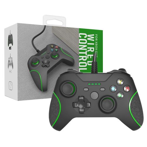 [Xbox One] [PC] Ergonomický Drátový Ovladač - černý (nový)