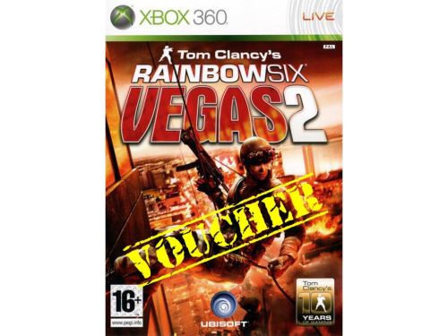 Voucher Xbox 360 Tom Clancys Rainbow Six Vegas 2