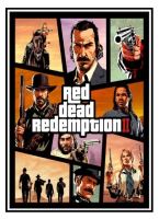 Plakát Red Dead Redemption 2 - styl GTA 5 (nový)