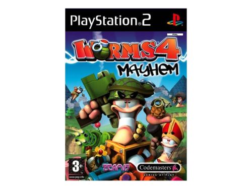 PS2 Worms 4: Mayhem