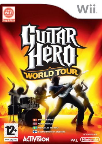 Nintendo Wii Guitar Hero World Tour (pouze hra)