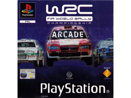 PSX PS1 WRC Fia World Rally Championship Arcade