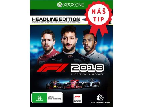 Xbox One F1 2018 - Headline Edition (nová)