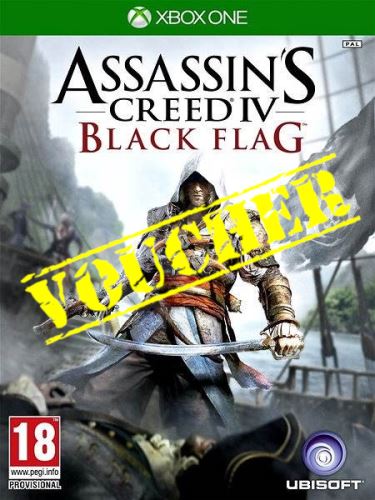 Voucher Xbox One Assassins Creed 4 Black Flag