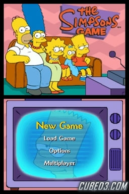 the simpsons nintendo ds