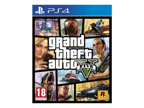 PS4 GTA 5 Grand Theft Auto V (nová)