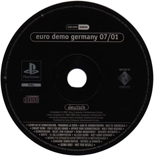 PSX PS1 Euro Demo 14 GER (SCED-00679) (bez obalu) (DE)