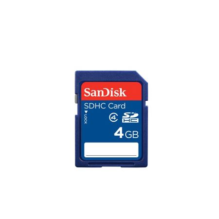 [Nintendo 3DS|2DS] Paměťová karta SanDisk SDHC 4GB