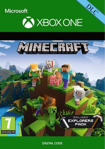 Voucher Xbox One Minecraft: Explorers Pack (doplněk ke hře)