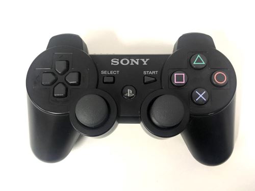 [PS3] Bezdrátový Ovladač Sony Sixaxis - černý (estetická vada)