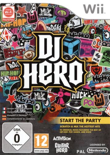 Nintendo Wii DJ Hero (pouze hra)