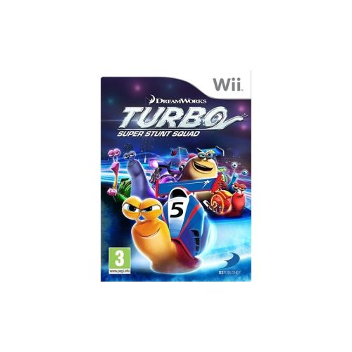 Nintendo Wii Dreamworks Turbo Super Stunt Squad