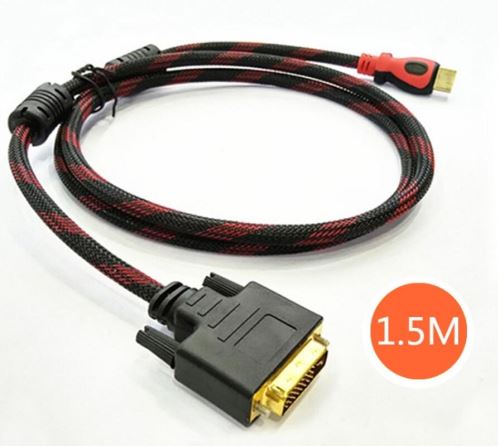Kabel HDMI --> DVI 1,5m (nový)