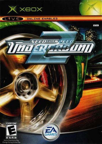 Xbox NFS Need For Speed Underground 2