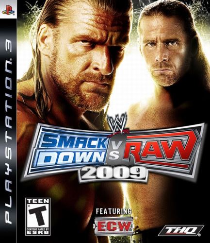 PS3 Smackdown Vs Raw 2009 (bez obalu)
