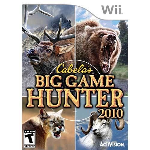 Nintendo Wii Cabelas Big Game Hunter 2010