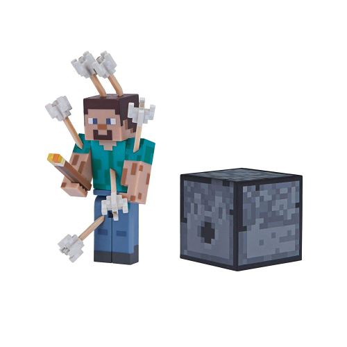 Minecraft Figurka - Steve with Arrows (nová)