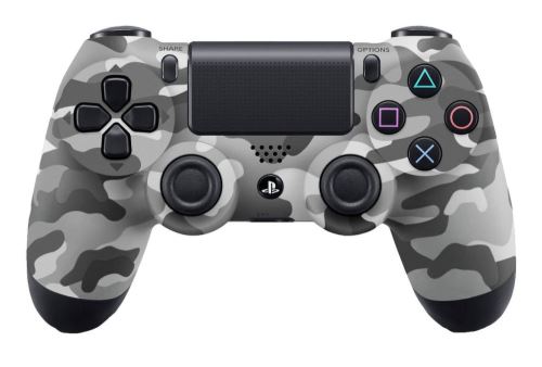 [PS4] Dualshock Sony Ovladač - Urban Camo - šedý maskáč