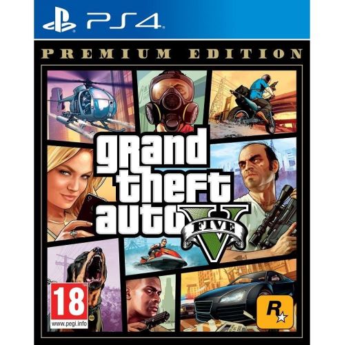 PS4 GTA 5 Grand Theft Auto V Premium Edition (nová)