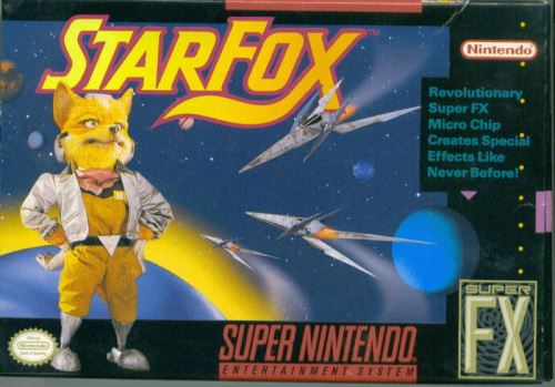 Nintendo SNES Star Fox - NTSC verze