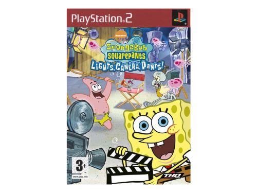PS2 Spongebob Squarepants - Lights, Camera, Pants! (DE)(Bez obalu)