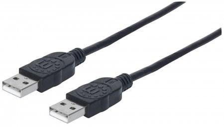 USB 2.0 Male to USB Male Kabel 3M - Černý (Nový)